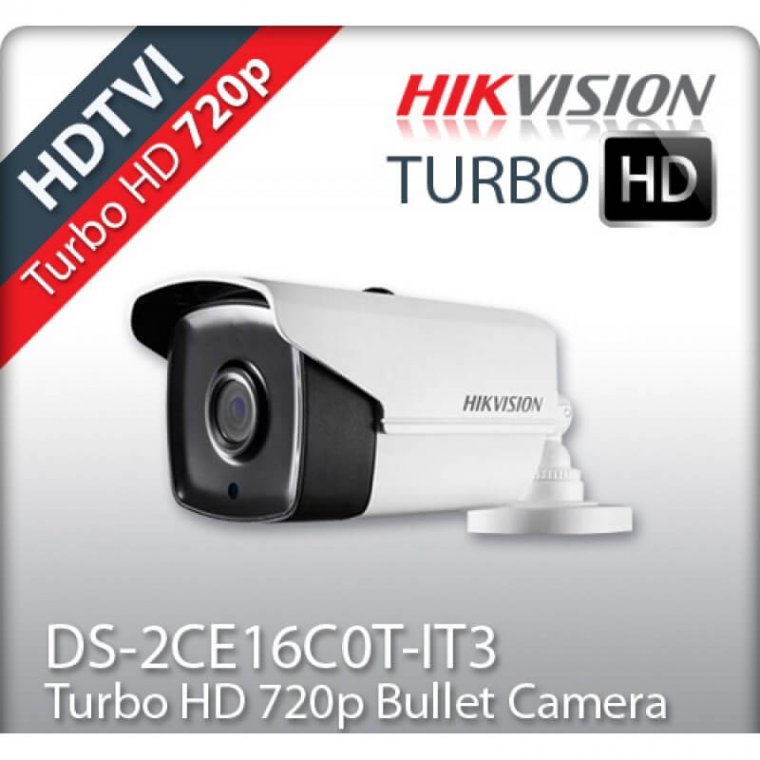 Camera HD-TVI hồng ngoại 1.0 Megapixel HIKVISION DS-2CE16C0T-IT3