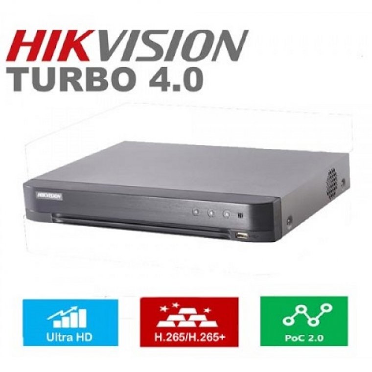 Đầu ghi hình Hybrid TVI-IP 8 kênh TURBO 4.0 HIKVISION DS-7208HUHI-K2 (Không hỗ trợ Alarm)