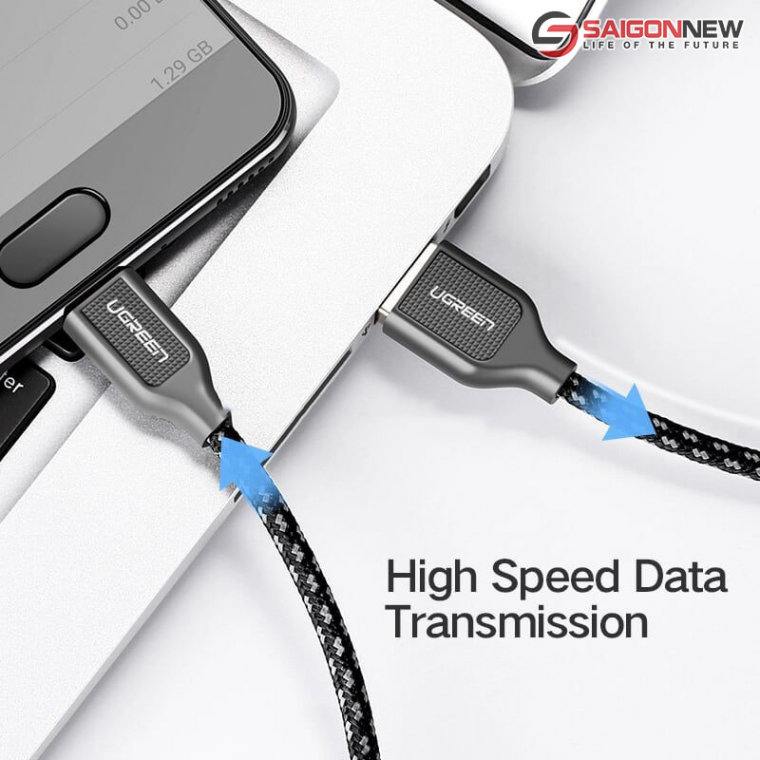 Cáp sạc Type C sang cổng USB 1m UGREEN 50143 US259