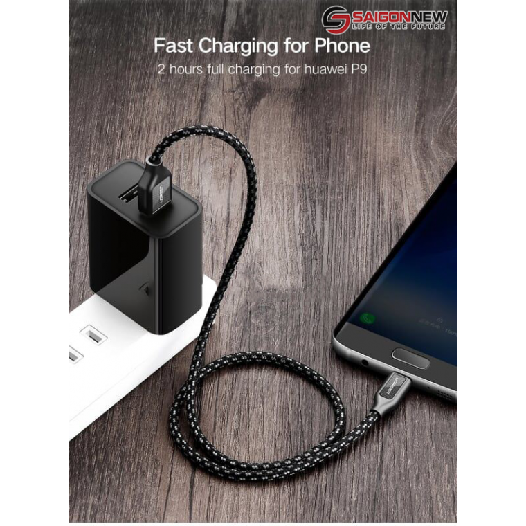 Cáp sạc Type C sang cổng USB 0.5m UGREEN 50142 US259