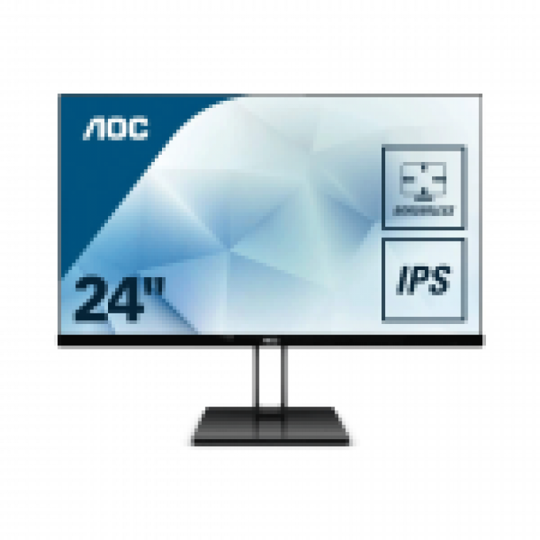 Màn hình LCD 24” AOC 24V2Q/74 Full HD IPS 75Hz Chính Hãng