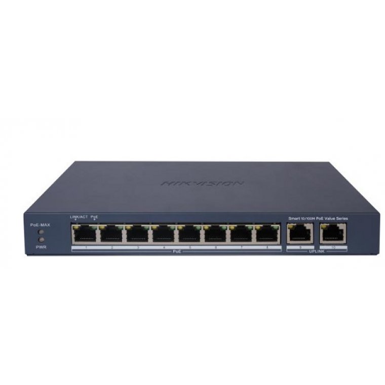 Switch PoE 8 cổng HIKVISION DS-3E1310P-EI/M