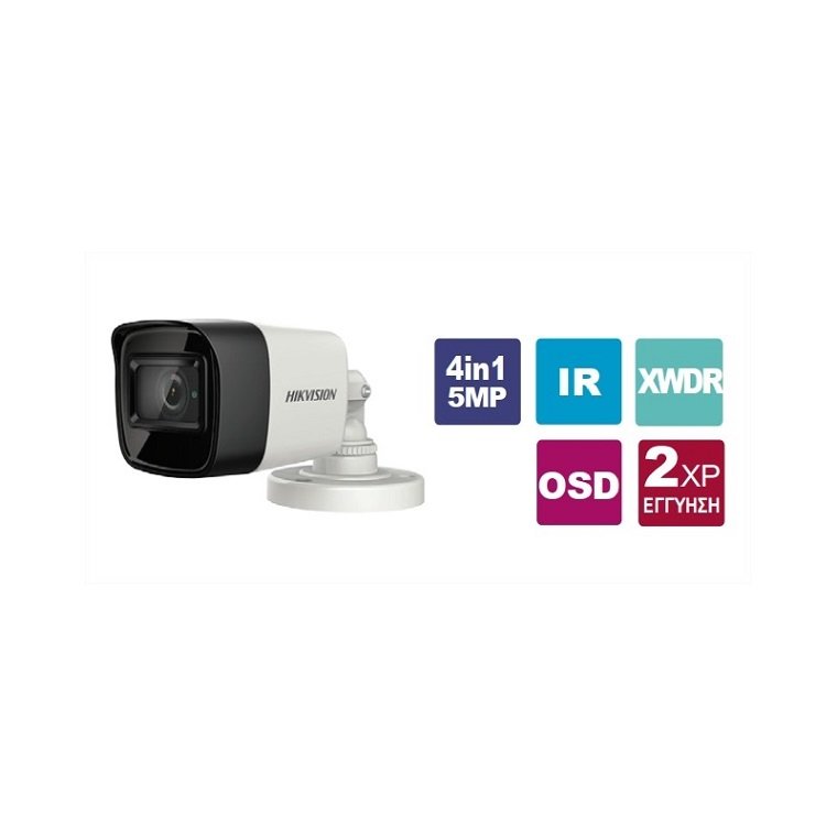 Camera HDTVI Starlight 5MP Hikvision DS-2CE16H8T-ITF