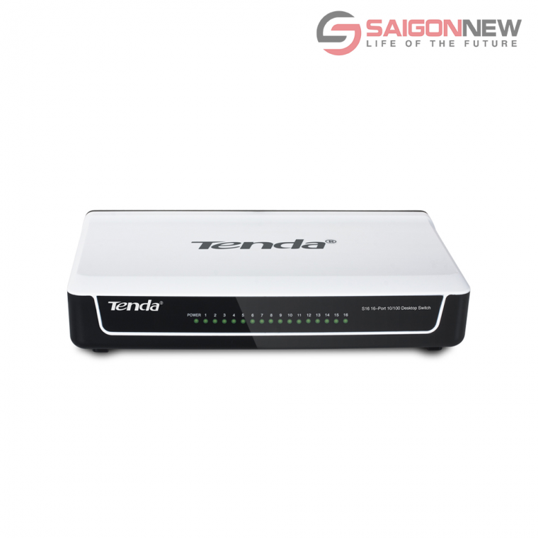 Tenda S16 6-Port 10/100 Desktop Switch