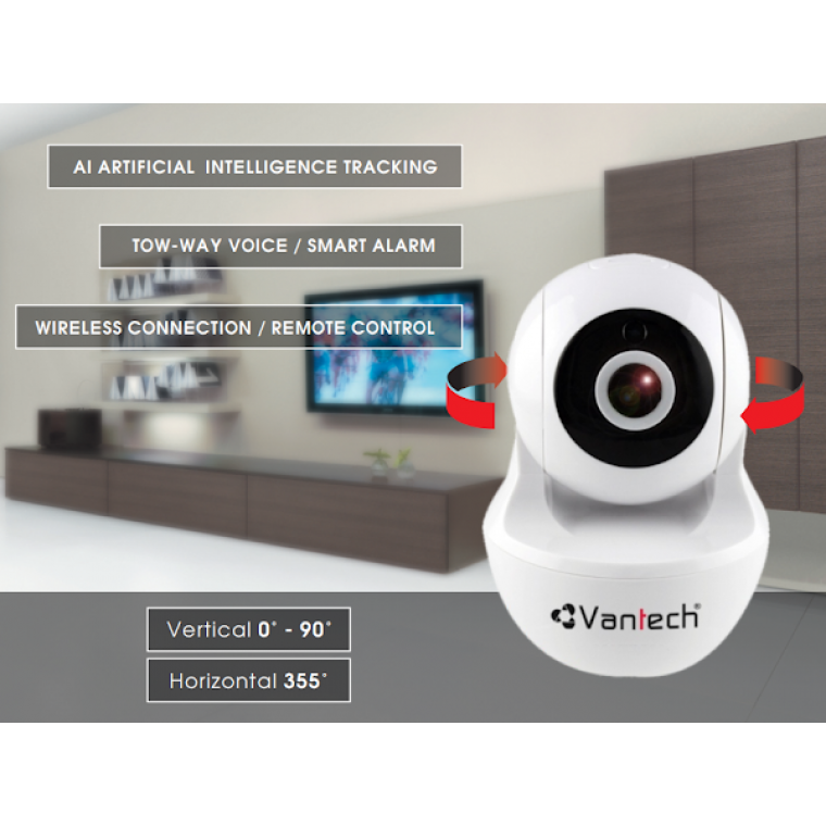 Camera IP Wifi 360 độ Vantech V2010
