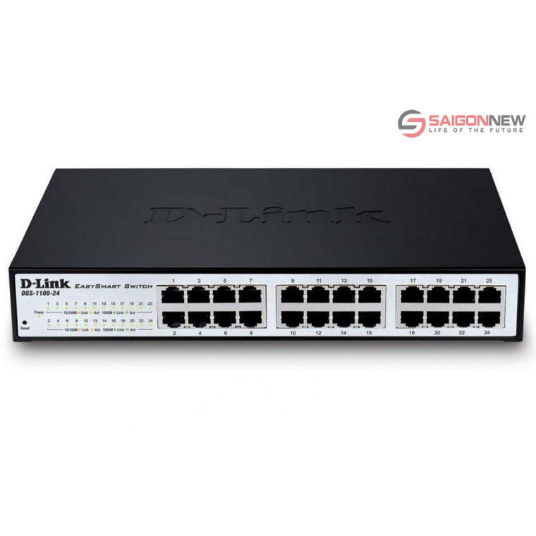 DGS-1100-24 24-Port Gigabit Smart Managed Switch