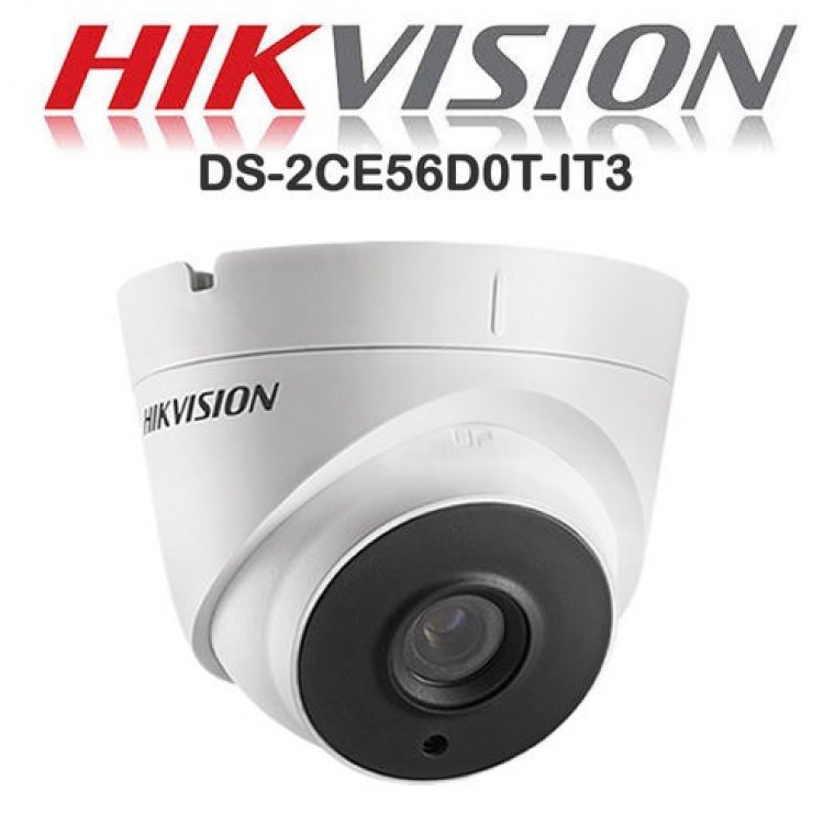 Camera HD-TVI Dome hồng ngoại 2.0 Megapixel HIKVISION DS-2CE56D0T-IT3