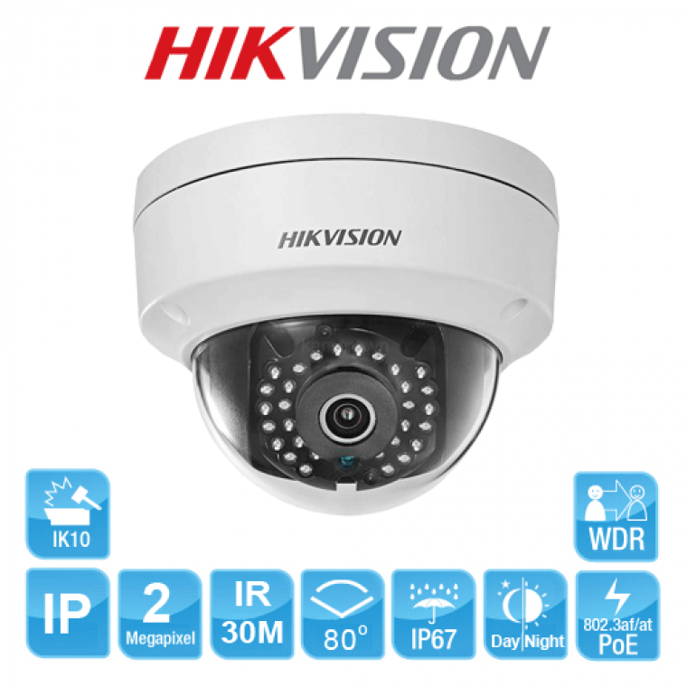 Camera IP Dome hồng ngoại 2.0 Megapixel HIKVISION DS-2CD1121-I