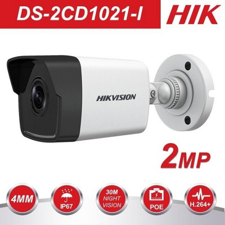 Camera IP hồng ngoại 2.0 Megapixel HIKVISION DS-2CD1021-I