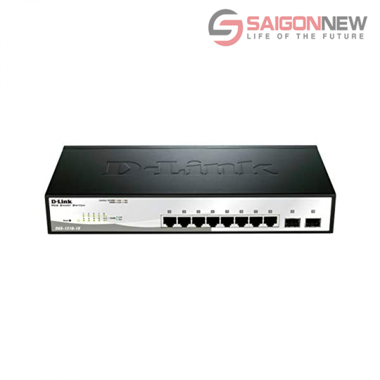 DGS-1210-10 10-Port Gigabit Smart Managed Switch