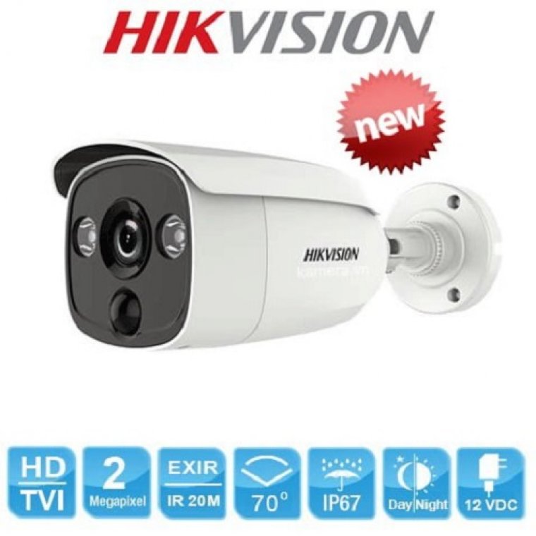 Camera HD-TVI hồng ngoại 2.0 Megapixel HIKVISION DS-2CE12D0T-PIRLO