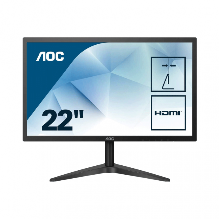 Màn hình LCD 22” AOC 22B1HS/74 Full HD IPS Chính Hãng