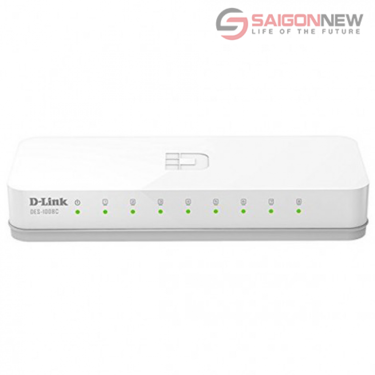 Thiết bị chuyển mạch Switch D-LINK DES-1008C