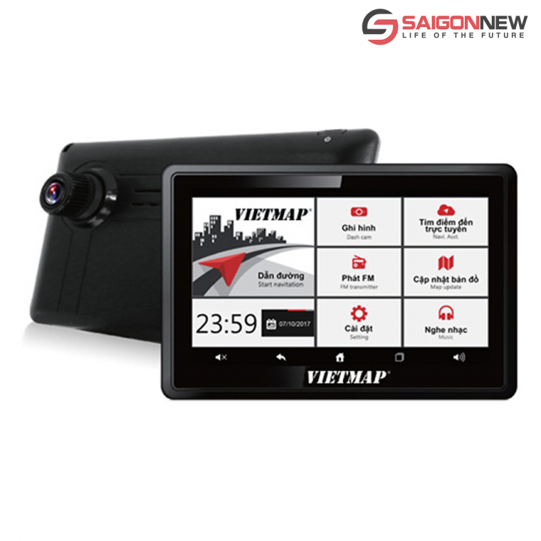 Camera hành trình VIETMAP W810 vừa dẫn đường vừa ghi hình