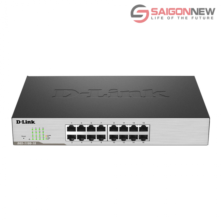 DGS-1100-16 16-Port Gigabit Smart Managed Switch