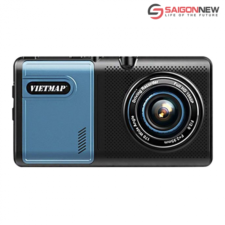 Camera hành trình ô tô VIETMAP A50 vừa dẫn đường vừa ghi hình trước sau