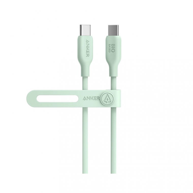 Cáp sạc Anker 544 C-C 0.9m TPE Bio-Based Xanh lá (Green) – B2B_A80F1H51