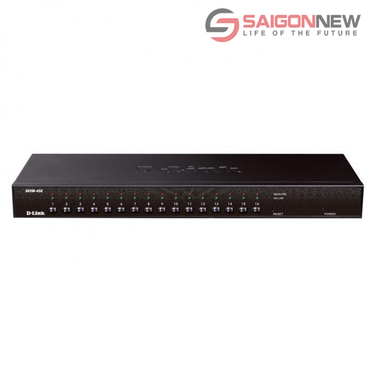 Bộ chuyển đổi kết nối SWITCH KVM D-LINK KVM-450
