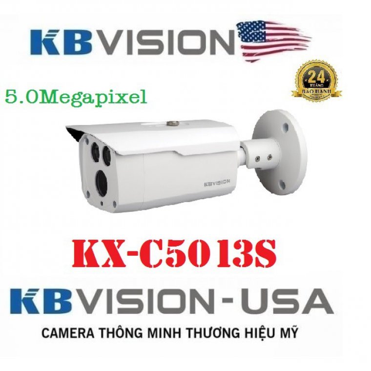 Camera 4in1 hồng ngoại 5MP KBVISION KX-C5013S