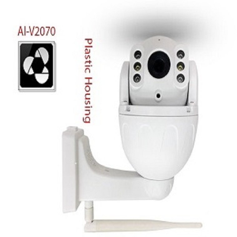 Vantech Camera AI 4G Flood Light Onvif Pan/Tilt 2.0MP AI-V2070