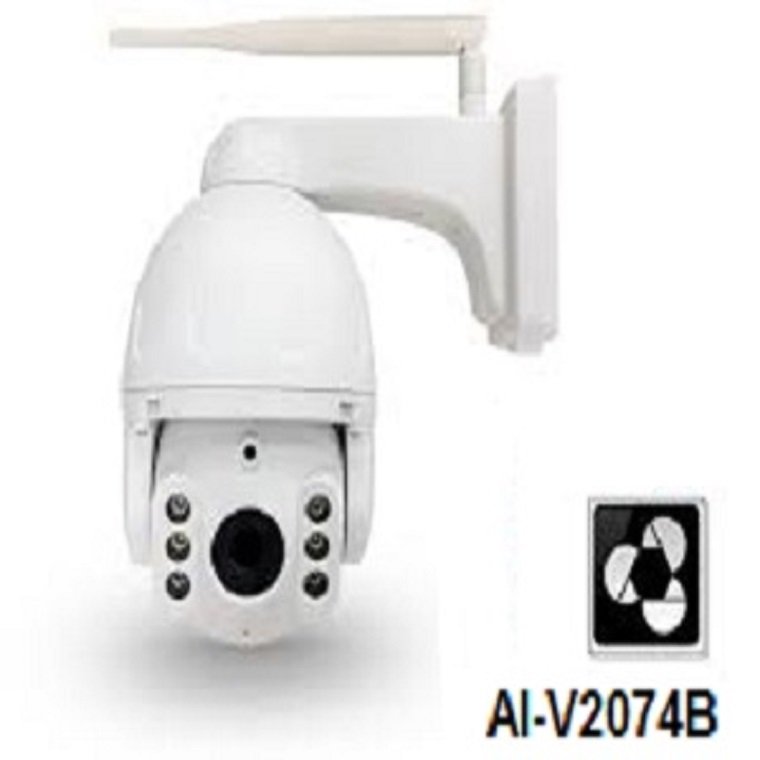 Vantech Camera AI 4G Flood Light Onvif Pan/Tilt 3.0MP AI-V2074B