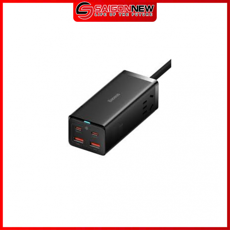 Baseus GaN3 Pro Desktop Fast Charger 2C+2U 65W KR Black