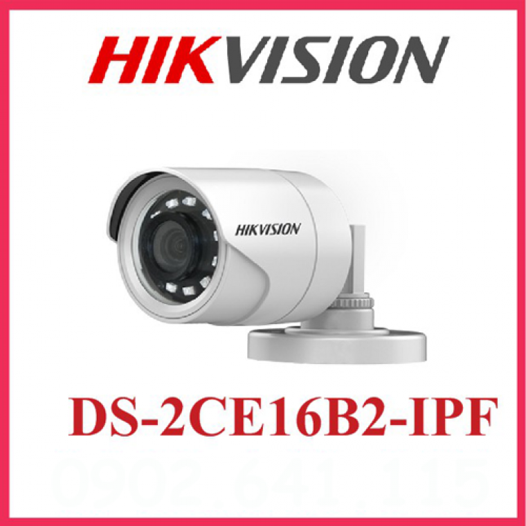 Camera HDTVI 2MP HIKVISION DS-2CE16B2-IPF