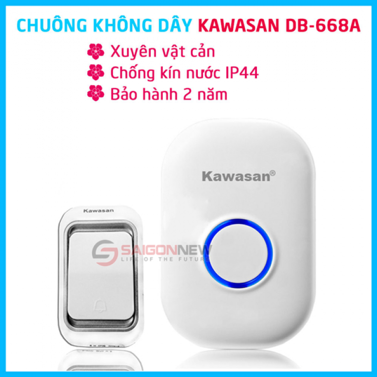 Chuông cửa không dây KW-DB668A