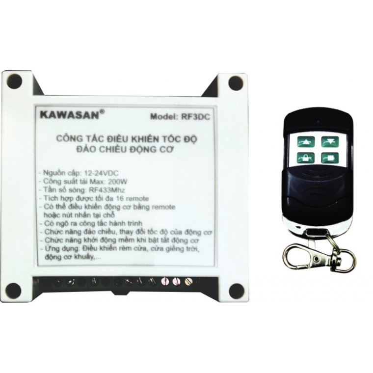 CÔNG TẮC ĐIỀU KHIỂN ĐỘNG CƠ RF3DC-RMC1