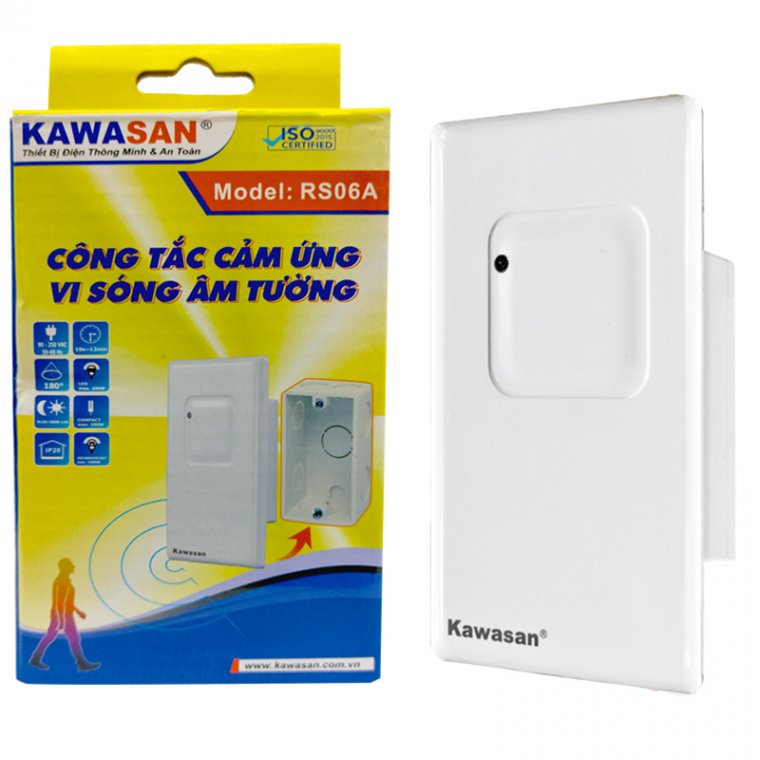 CÔNG TẮC CẢM ỨNG RADA VI SÓNG - KAWASAN - RS06A 