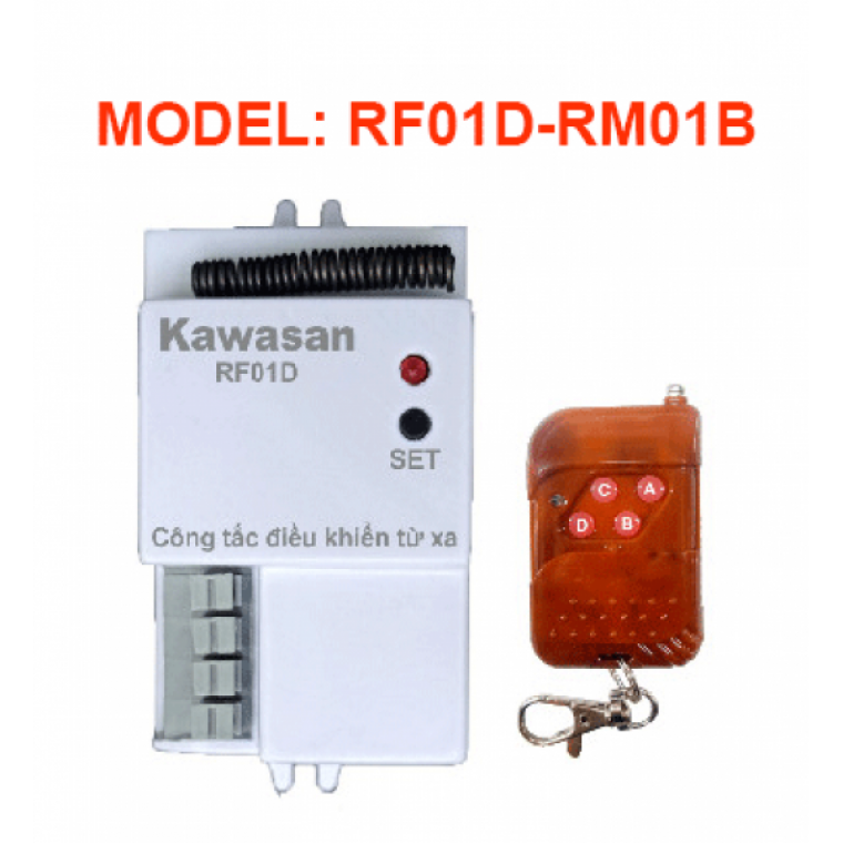 CÔNG TẮC ĐIỀU KHIỂN TỪ XA RF01D-RM01B