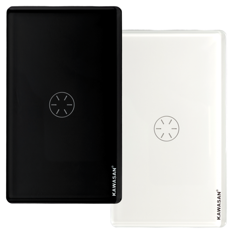 CÔNG TẮC THÔNG MINH BLUETOOTH MESH -  QUA HOME SERVER KAWASAN - CT1N-WIFI-T/D