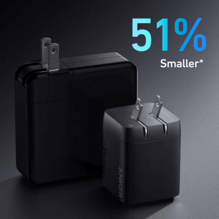 Củ sạc Anker Prime 2C1A 67W – Đen (Black)