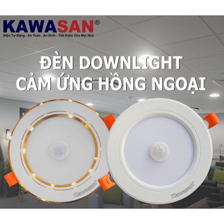 ĐÈN ÂM TRẦN HỒNG NGOẠI KAWASAN - DSB9W