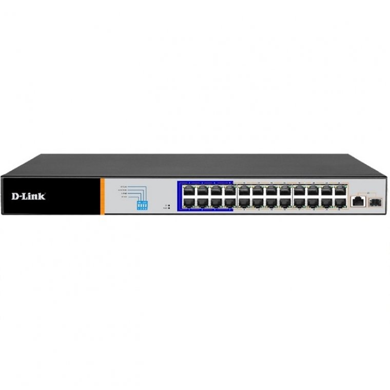 Switch PoE 25 Port 10/100Mbps DLink DES-F1025P