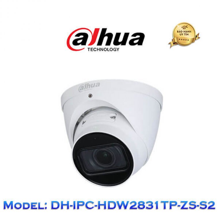 Camera IP Starlight 8MP Dome DAHUA DH-IPC-HDW2831TP-ZS-S2