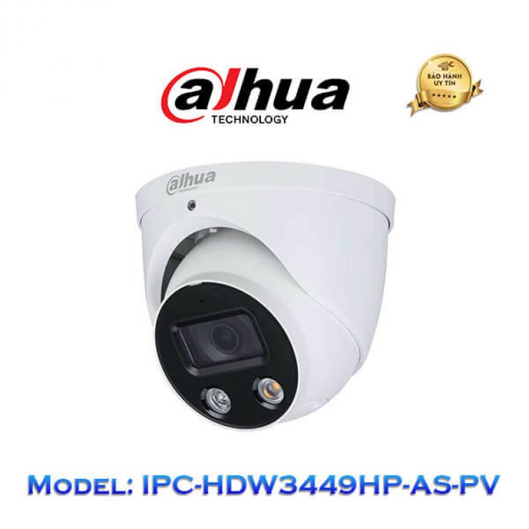 Camera IP AI 4MP DAHUA DH-IPC-HDW3449HP-AS-PV