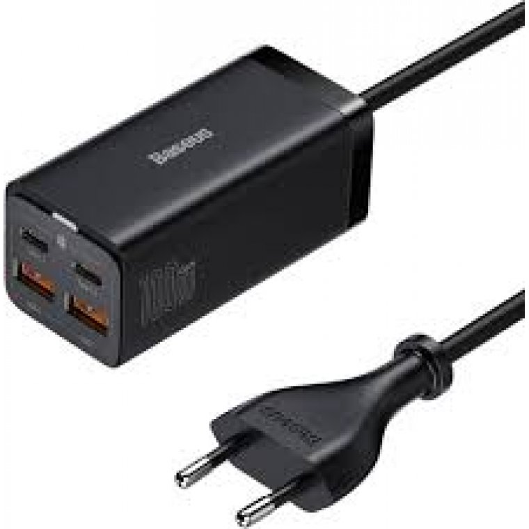 Baseus GaN3 Pro Desktop Fast Charger 2C+2U 65W KR Black