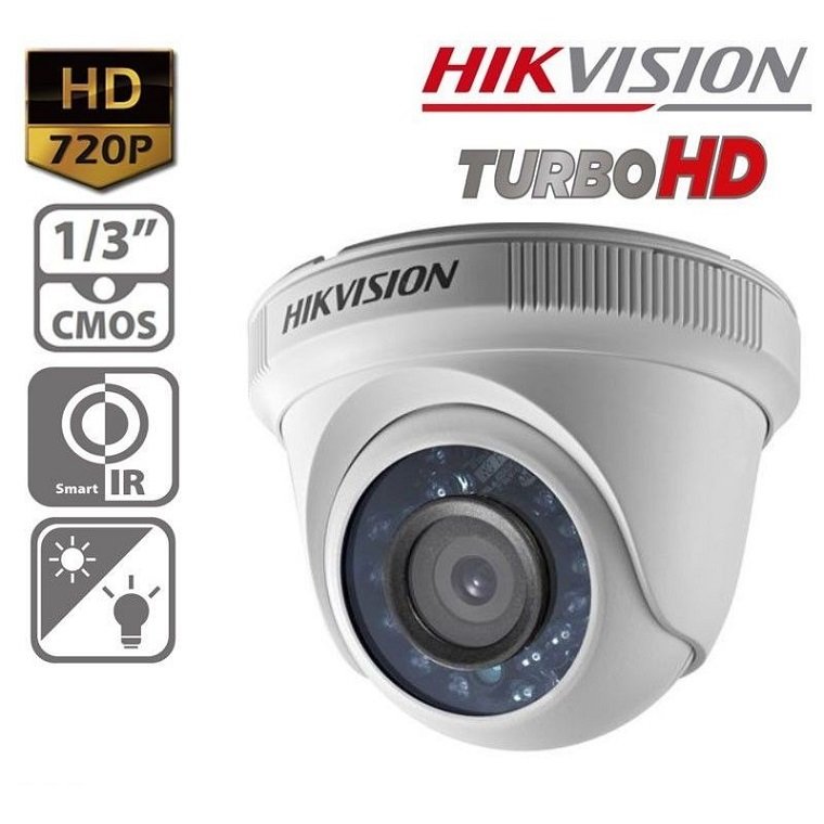 Camera HIKVISION HD-TVI Dome hồng ngoại 1.0 Megapixel  DS-2CE56C0T-IRP