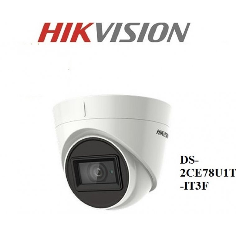 Camera Dome 4 in 1 hồng ngoại 8.3 Megapixel HIKVISION DS-2CE78U1T-IT3F