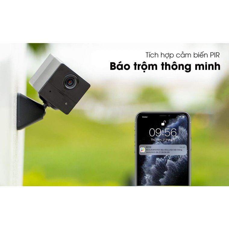 Camera Ezviz BC2 1080P - Sử dụng Pin
