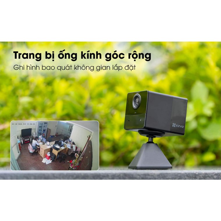 Camera Ezviz BC2 1080P - Sử dụng Pin