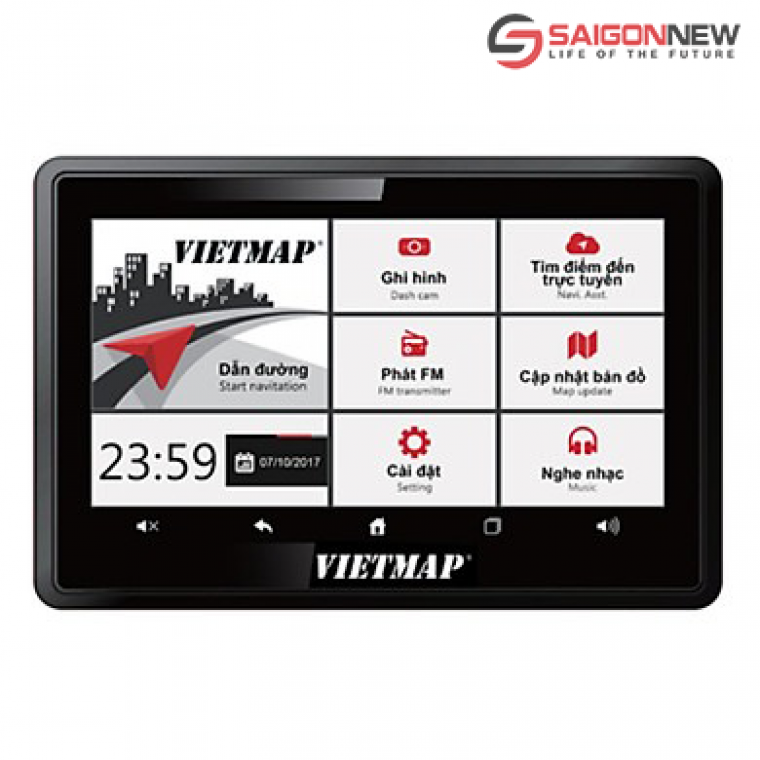 Camera hành trình VIETMAP W810 vừa dẫn đường vừa ghi hình
