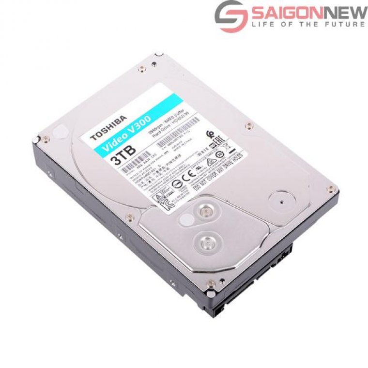 Ổ cứng Toshiba V300 Video Stream HDD 3TB HDWU130UZSVA