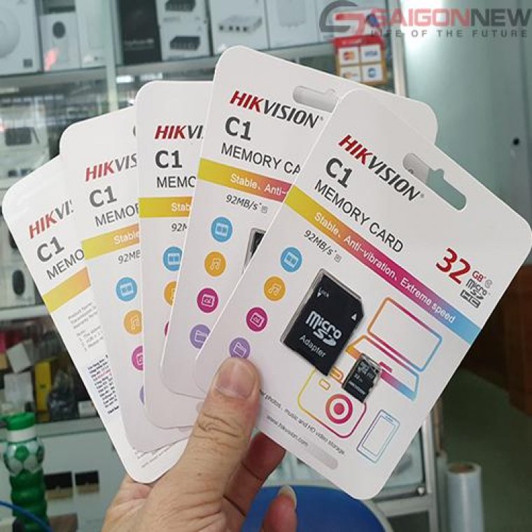 Thẻ nhớ Micro SD 32Gb Hikvision HS-TF-C1(STD)/32G  - Chính hãng