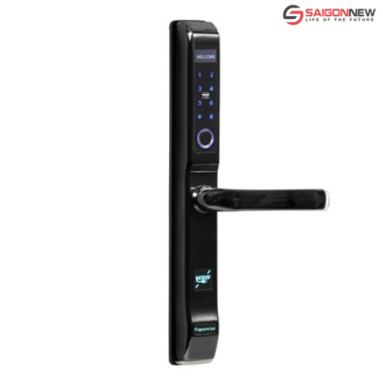 Khoá cửa nhôm văn phòng PHGLock FP5292 (Đen)