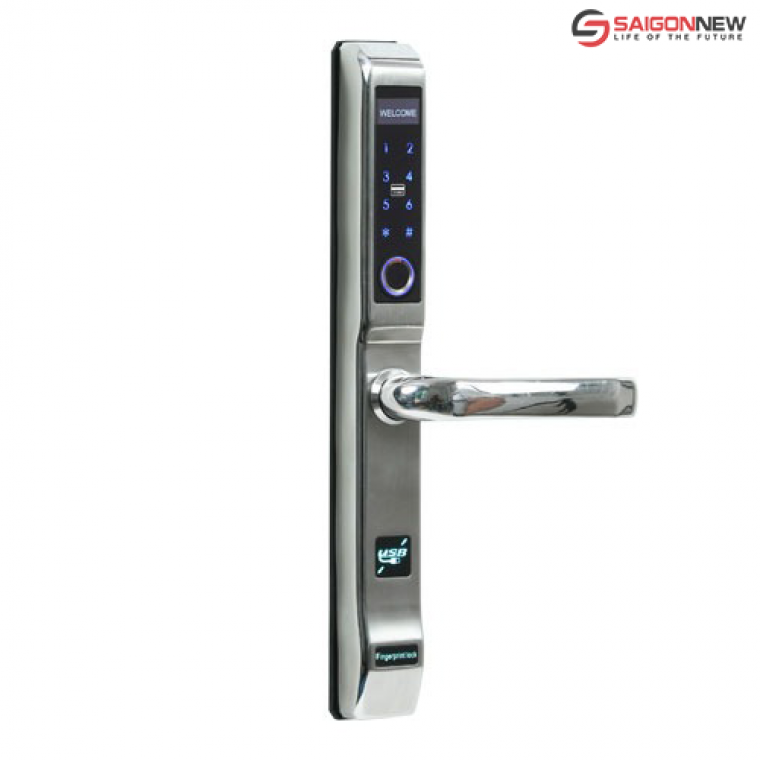 Khoá cửa nhôm văn phòng PHGLock FP5292 (Bạc)