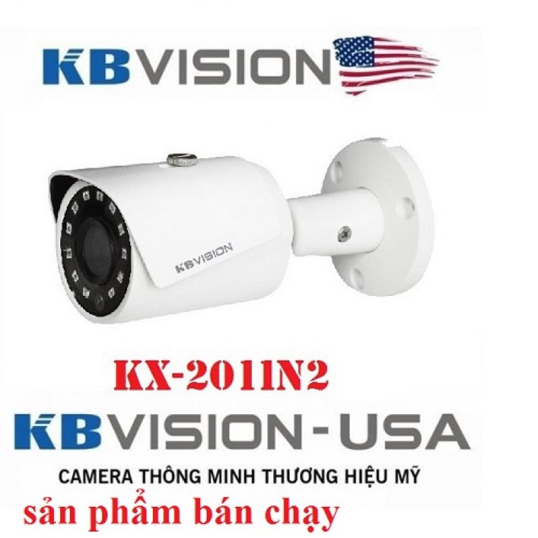 Camera IP hồng ngoại 2.0 Megapixel KBVISION KX-2011N2