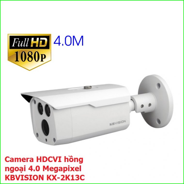 Camera HDCVI hồng ngoại 4.0 Megapixel KBVISION KX-2K13C