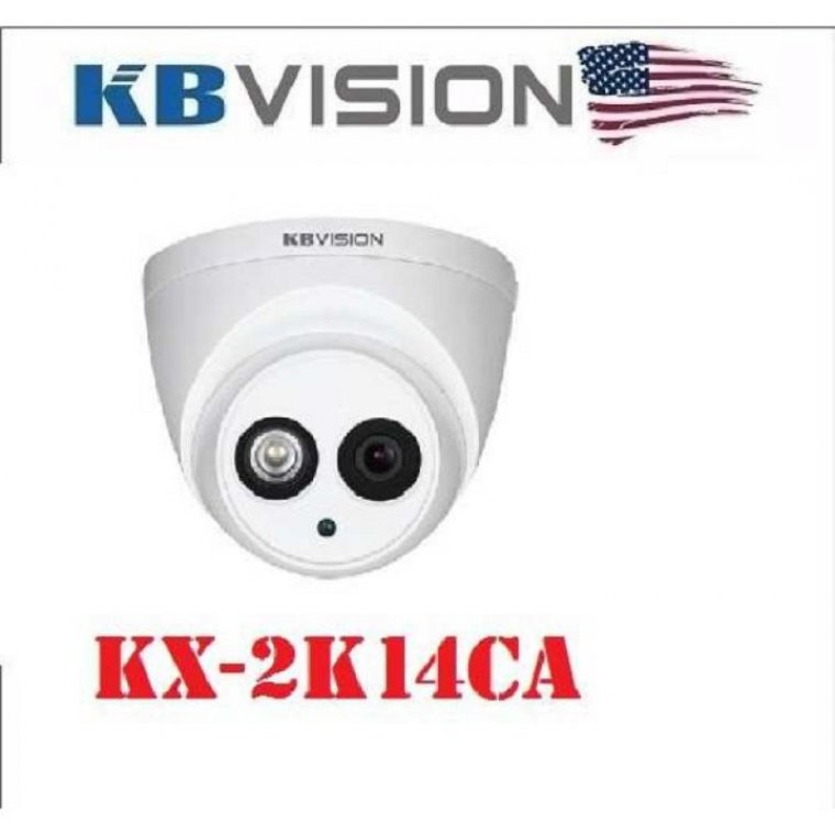 Camera Dome HDCVI hồng ngoại 4.0 Megapixel KBVISION KX-2K14CA